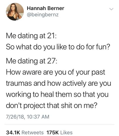 dating at 21 vs 27 meme